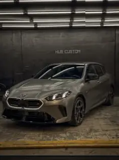 BMW Serie 1 · Ploteo y wrapping vehicular en HUB Custom, Tucumán